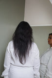 Clip-In Hair Extensions - Jet Black - 110 gram - 20 inch